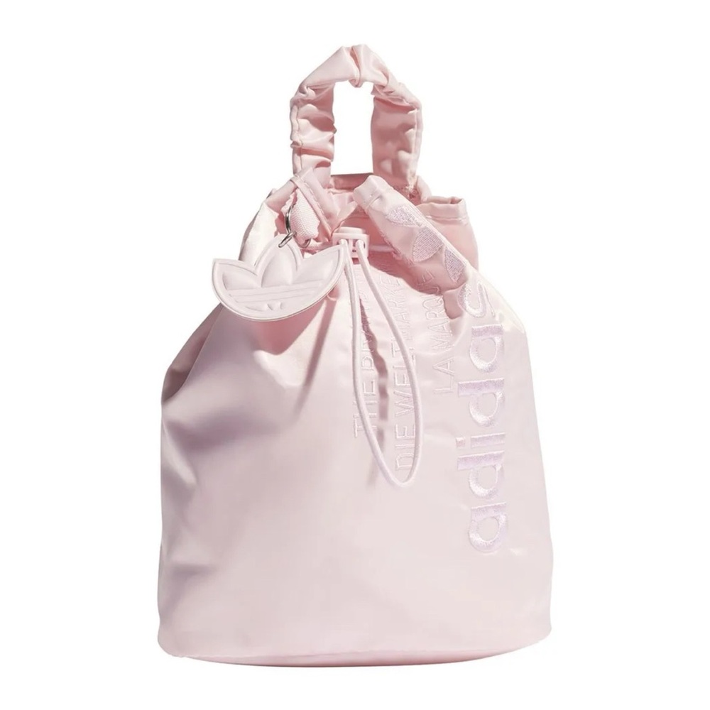 Adidas Pink Mini Drawstring Backpack NWT - image 4
